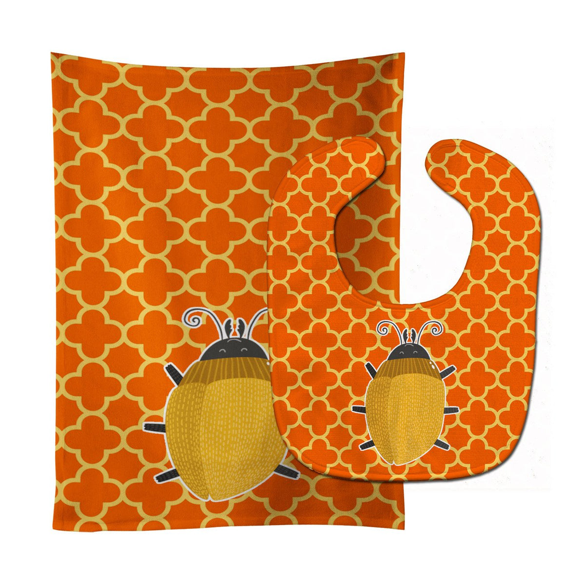 Beetle Baby Bib & Burp Cloth Easy-Clean Baby Bib Baby Feeding Accessory Baby Mealtime Essential