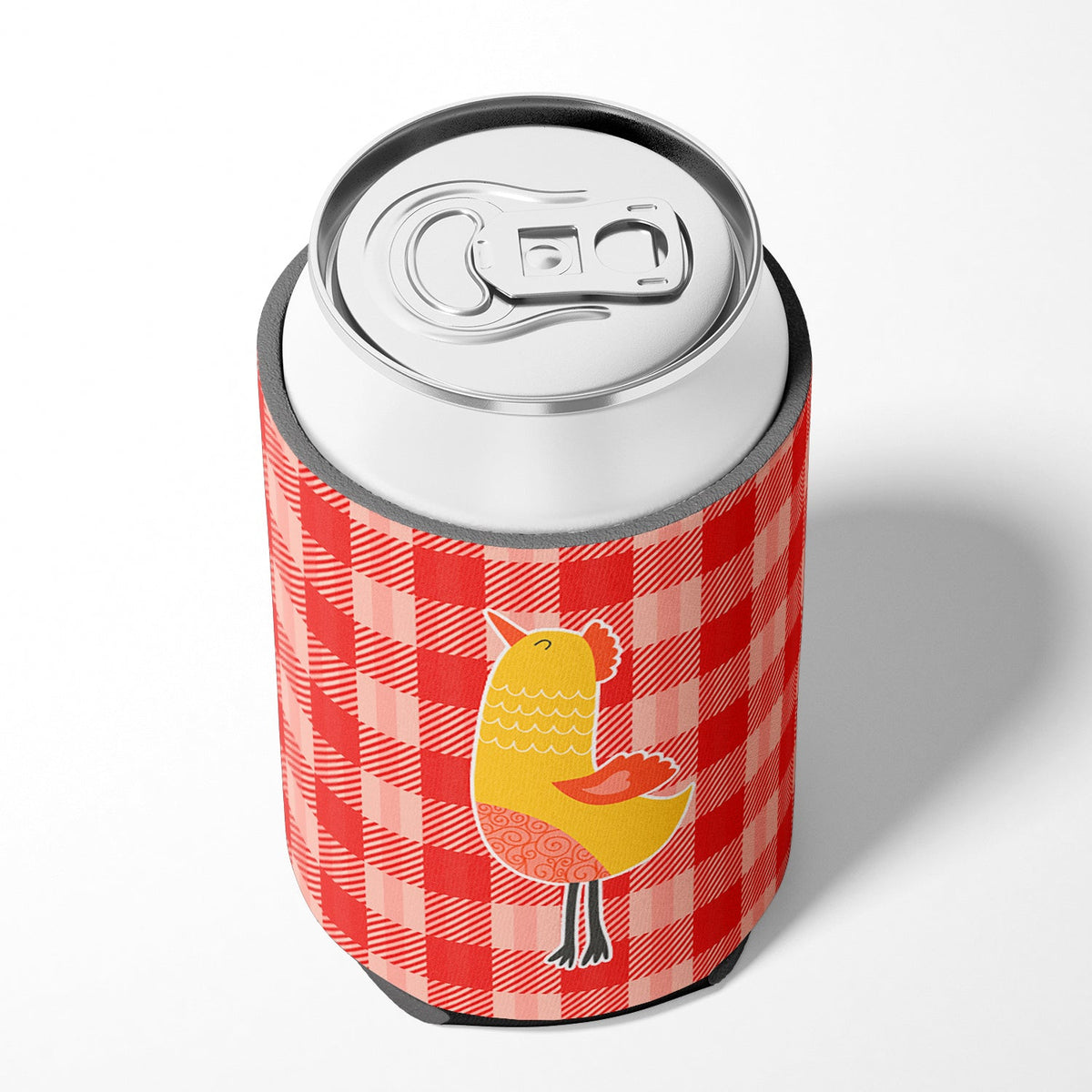 Chicken Can or Bottle Hugger Cooler Sleeve for Standard 12 oz Cans, Insulated Foam Beer & Soda Can Hugger Reusable