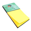 Stick Horse Watercolor Watercolor Sticky Note Holder Refillable Dispenser Desk Accessory 3x3 Pad Gift