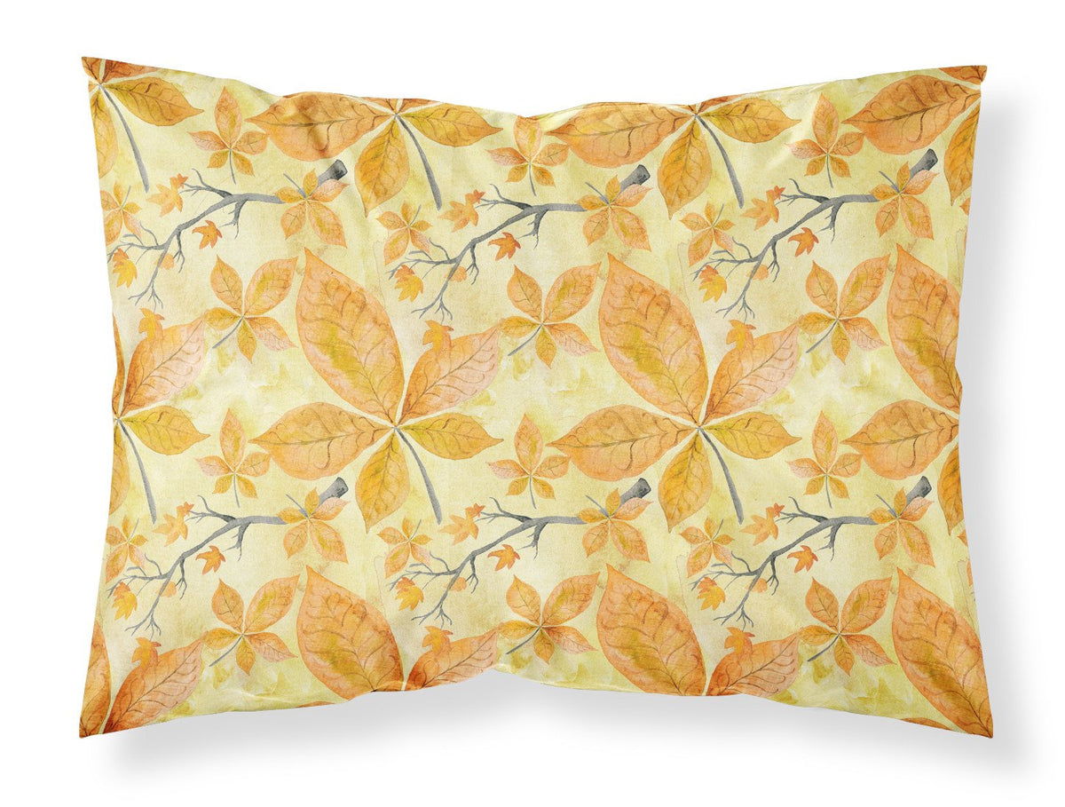 Fall Leaves and Branches Standard Pillowcase Lightweight Super Soft Easy Care Decorative Artwork Pillowcase, Standard