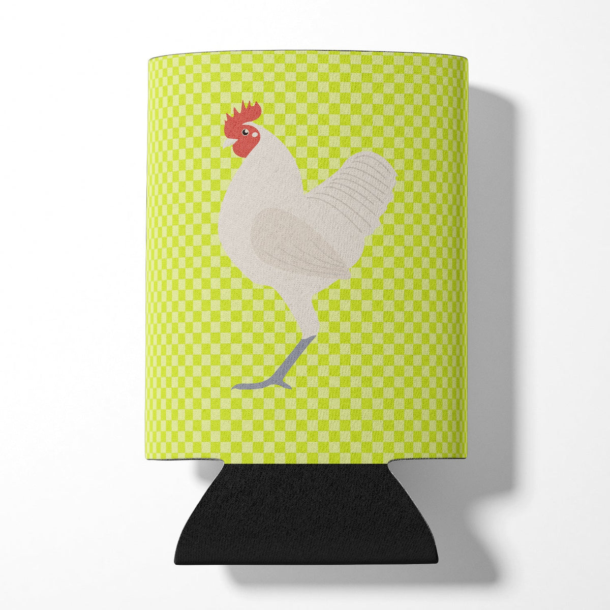 German Langshan Chicken Green Can or Bottle Hugger Cooler Sleeve for Standard 12 oz Cans, Insulated Foam Beer & Soda Can Hugger Reusable