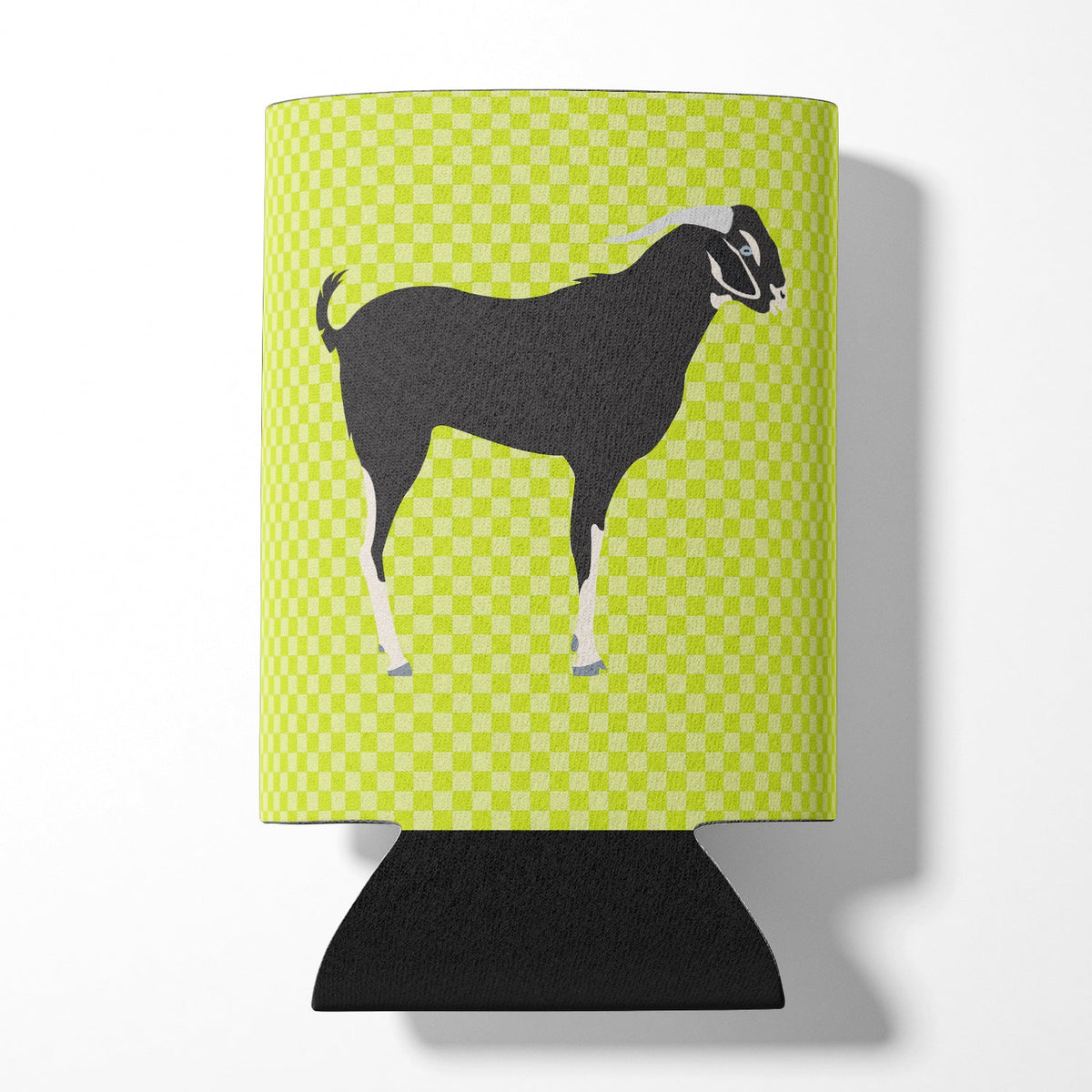 Black Bengal Goat Green Can or Bottle Hugger Cooler Sleeve for Standard 12 oz Cans, Insulated Foam Beer & Soda Can Hugger Reusable