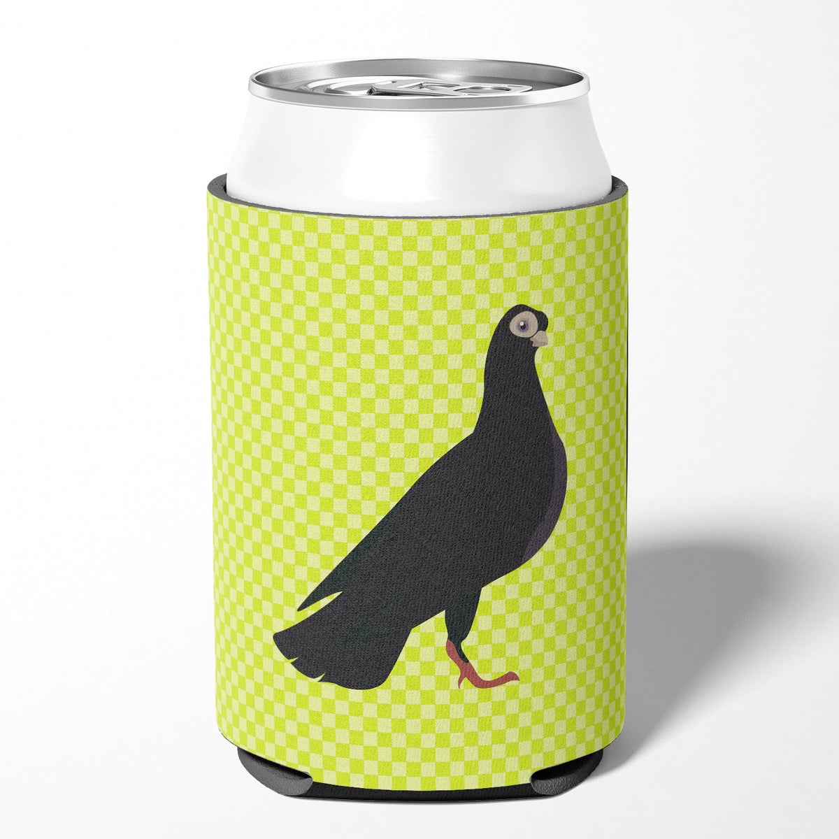 Budapest Highflyer Pigeon Green Can or Bottle Hugger Cooler Sleeve for Standard 12 oz Cans, Insulated Foam Beer & Soda Can Hugger Reusable