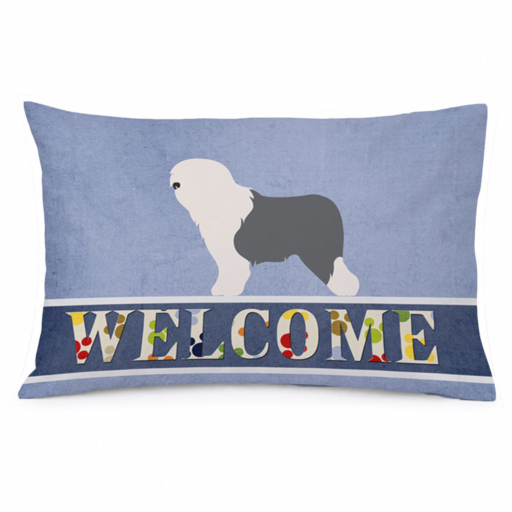 Old English Sheepdog Bobtail Standard Pillowcase Lightweight Super Soft Easy Care Decorative Artwork Pillowcase, Standard