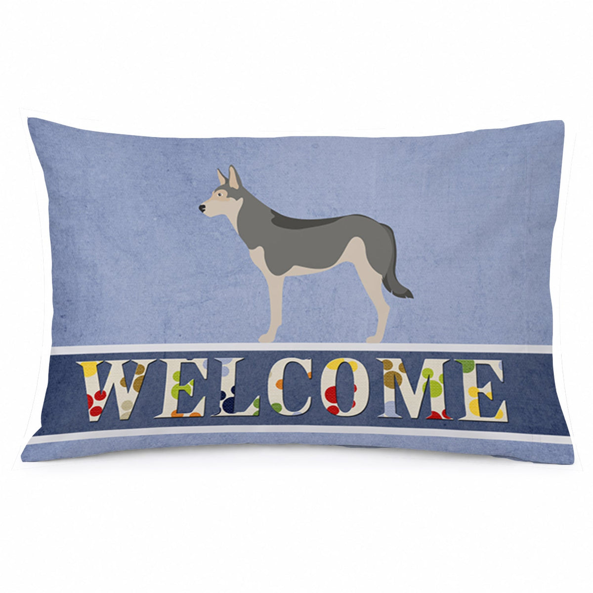 Saarloos Wolfdog Welcome Standard Pillowcase Lightweight Super Soft Easy Care Decorative Artwork Pillowcase, Standard
