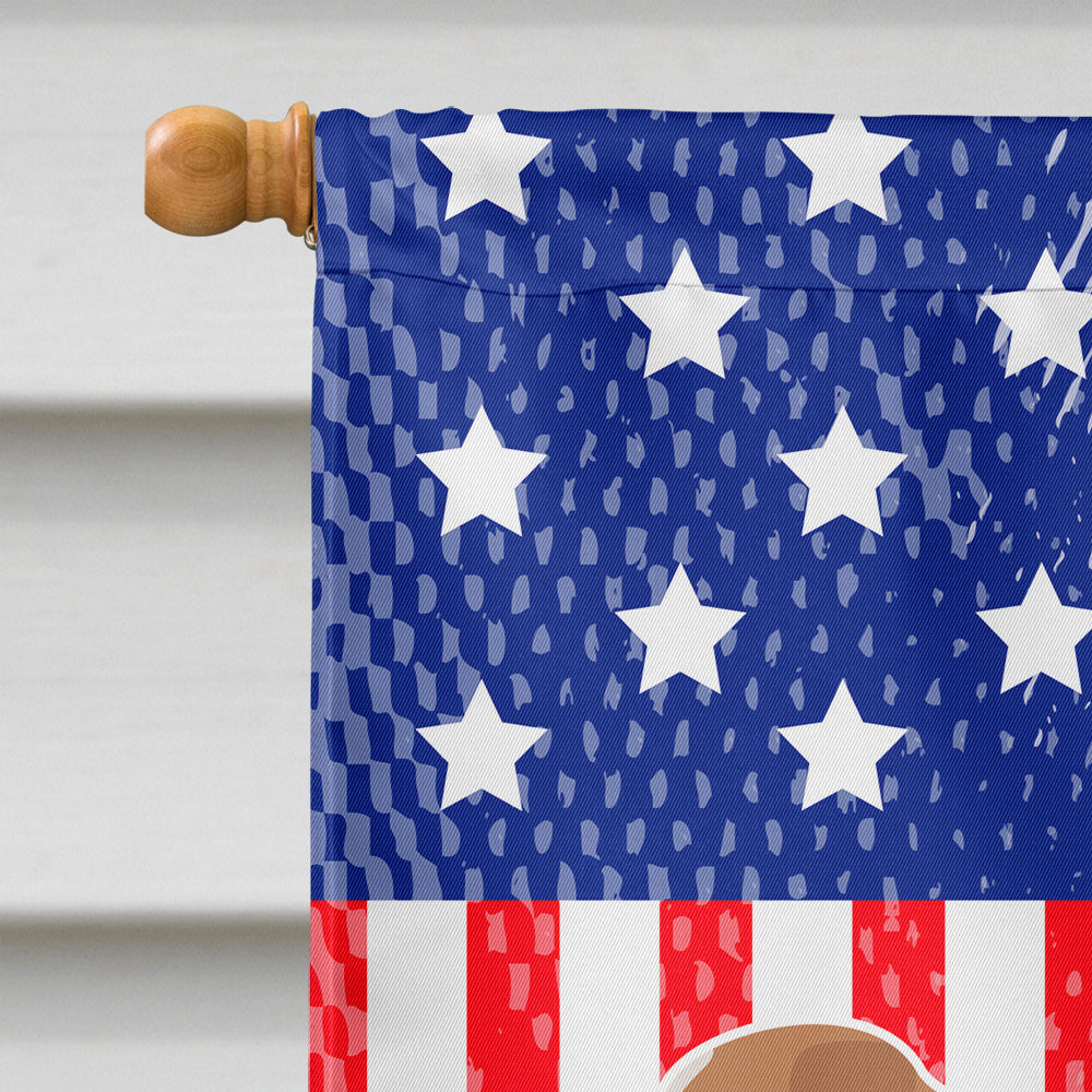 Australian Pinscher American House Flag 28x40 Porch Sleeve Pole Decorative Outside Yard Banner Artwork Wall Hanging, Polyester