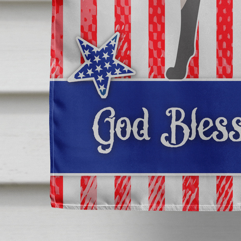 Belgian Malinois American House Flag 28x40 Porch Sleeve Pole Decorative Outside Yard Banner Artwork Wall Hanging, Polyester
