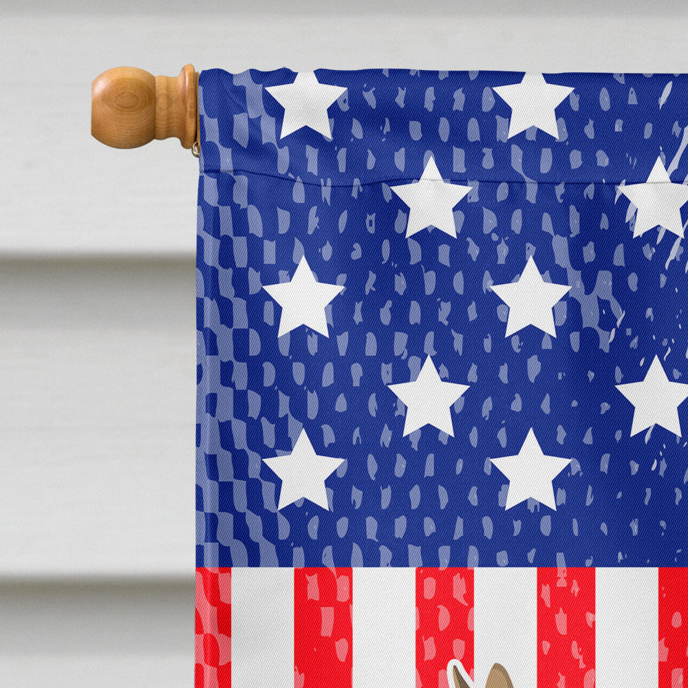 Czechoslovakian Wolfdog American House Flag 28x40 Porch Sleeve Pole Decorative Outside Yard Banner Artwork Wall Hanging, Polyester