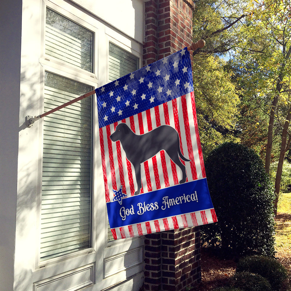 Majorca Shepherd Dog American House Flag 28x40 Porch Sleeve Pole Decorative Outside Yard Banner Artwork Wall Hanging, Polyester