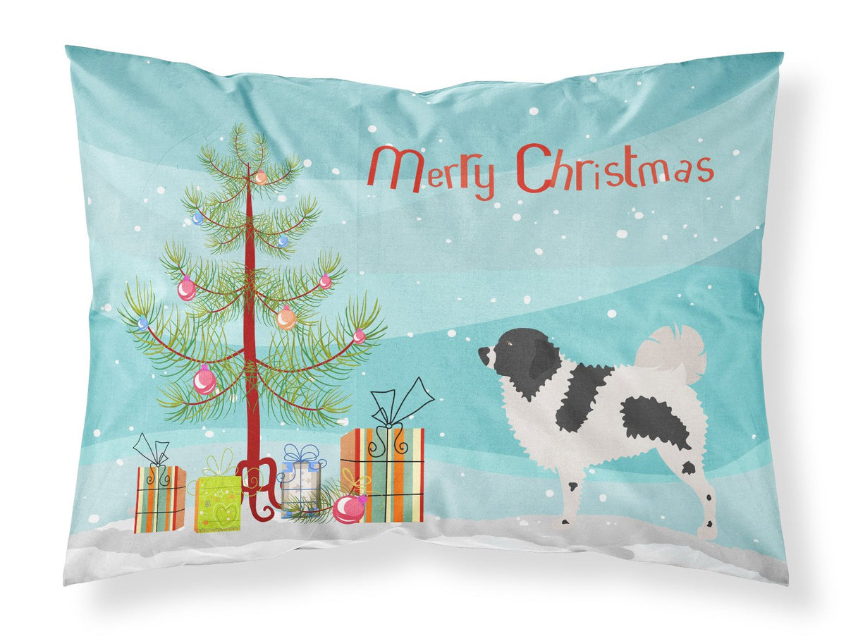 Wetterhoun Frisian Water Dog Christmas Standard Pillowcase Lightweight Super Soft Easy Care Decorative Artwork Pillowcase, Standard