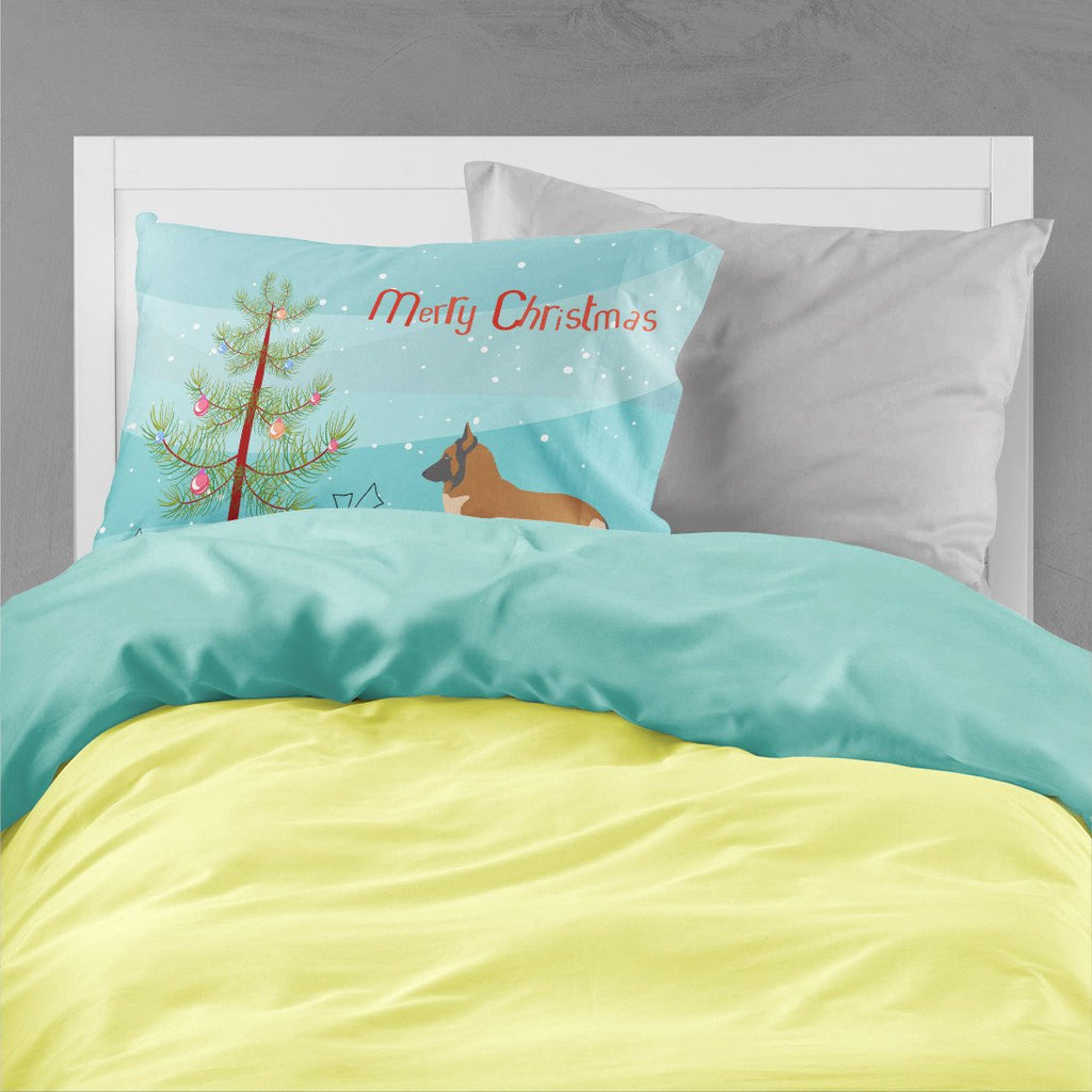 Belgian Tervuren Christmas Standard Pillowcase Lightweight Super Soft Easy Care Decorative Artwork Pillowcase, Standard