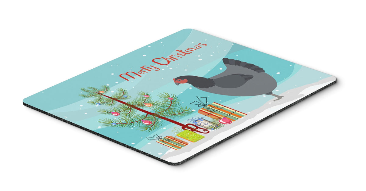 Jersey Giant Chicken Christmas Mouse Pad, Heat Resistant Trivet Hot Pad , Non Slip Rubber Desk Mat, Kitchen Counter Protector, Home Office Decor Gift