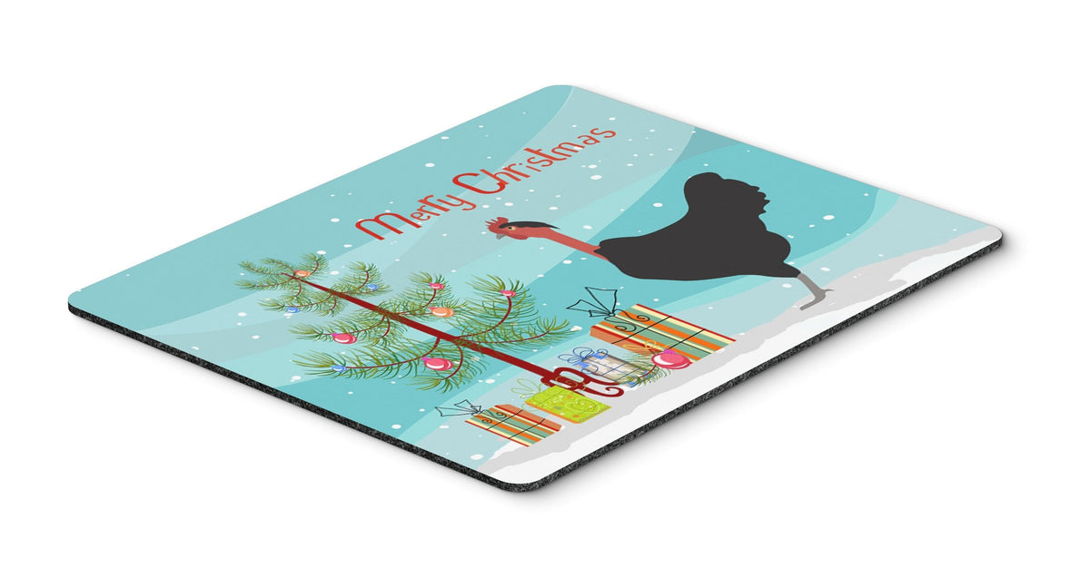 Naked Neck Chicken Christmas Mouse Pad, Heat Resistant Trivet Hot Pad , Non Slip Rubber Desk Mat, Kitchen Counter Protector, Home Office Decor Gift