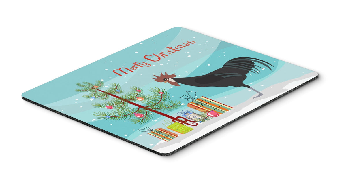 Minorca Ctalalan Chicken Christmas Mouse Pad, Heat Resistant Trivet Hot Pad , Non Slip Rubber Desk Mat, Kitchen Counter Protector, Home Office Decor Gift