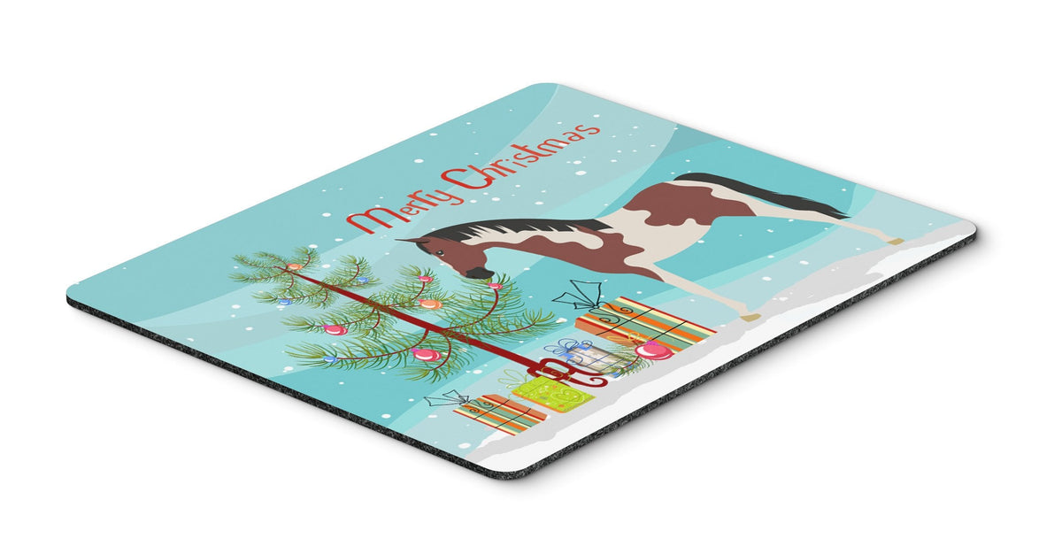 Pinto Horse Christmas Mouse Pad, Heat Resistant Trivet Hot Pad , Non Slip Rubber Desk Mat, Kitchen Counter Protector, Home Office Decor Gift