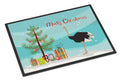 Common Ostrich Christmas Doormat Indoor Outdoor 18H X 27W Front Door Mat Rugs for Entryway, Non Slip Washable