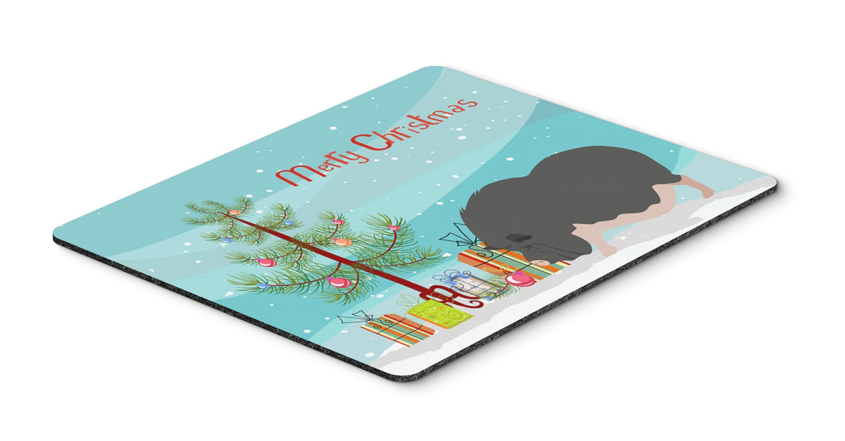 Vietnamese Pot-Bellied Pig Christmas Mouse Pad, Heat Resistant Trivet Hot Pad , Non Slip Rubber Desk Mat, Kitchen Counter Protector, Home Office Decor Gift