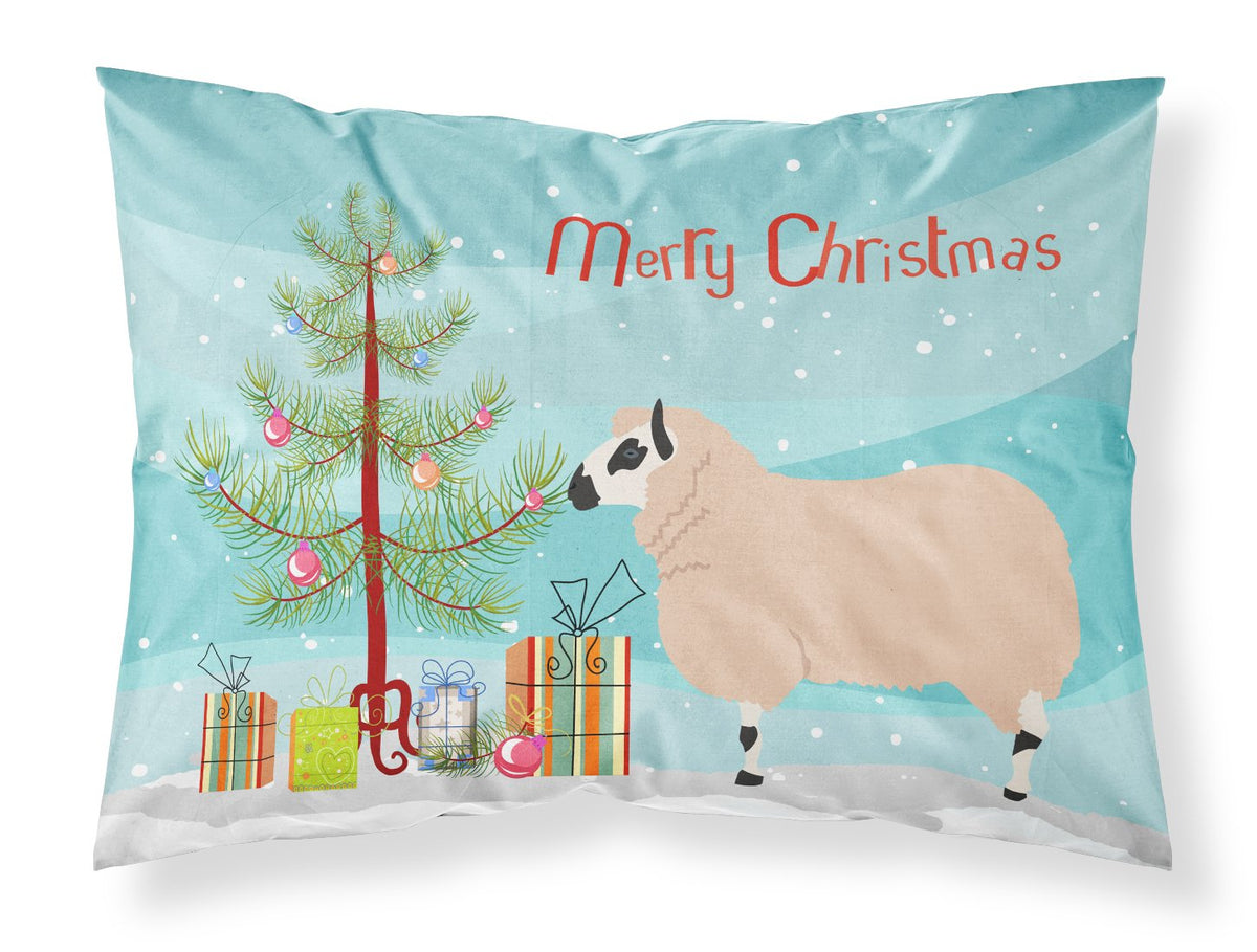 Kerry Hill Sheep Christmas Standard Pillowcase Lightweight Super Soft Easy Care Decorative Artwork Pillowcase, Standard