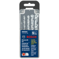 BOSCH BM5005 5 pc. Fast Spiral Rotary Masonry Bit Set