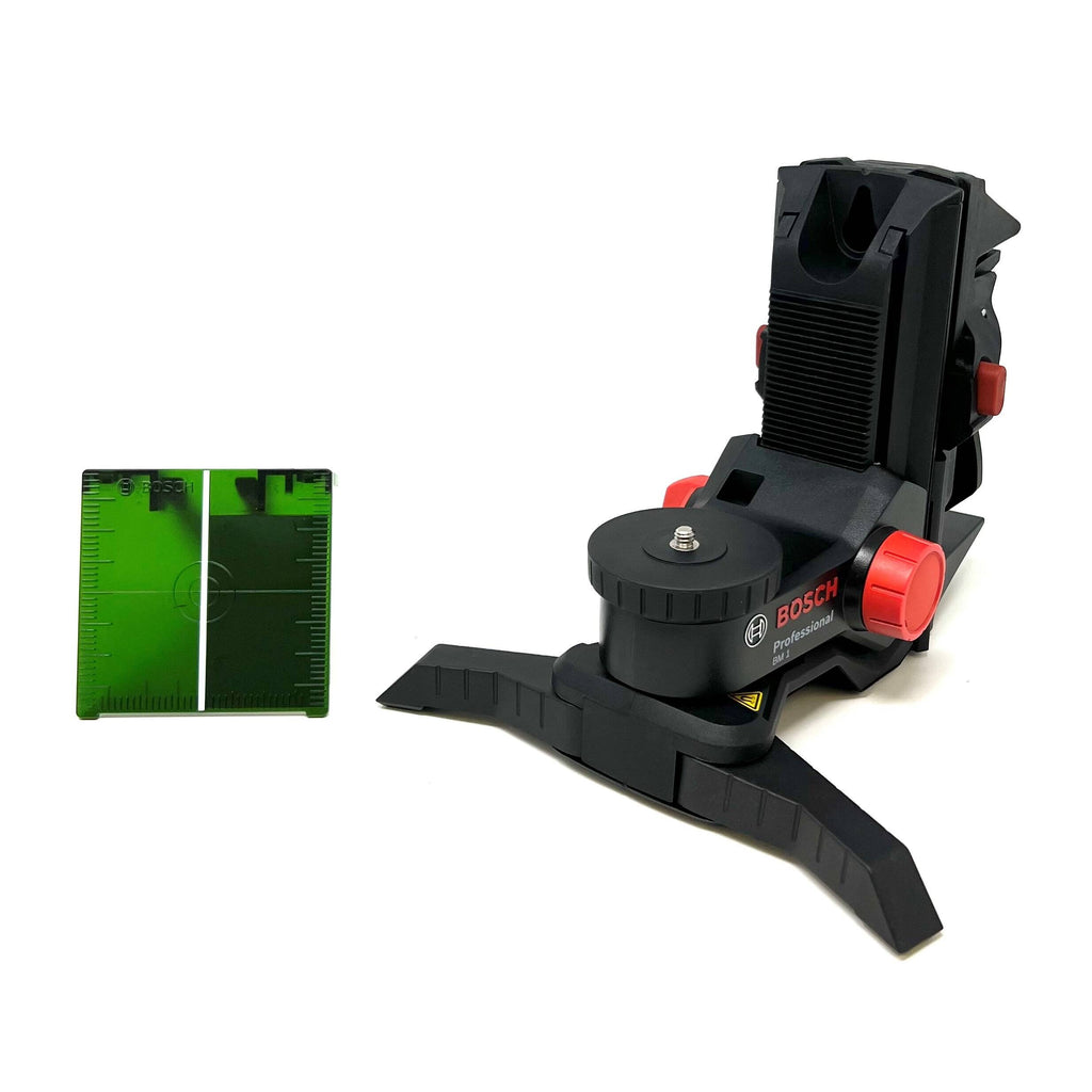 BOSCH GLL3-330CG-B 360-Degree Green Beam Three-Plane Line Laser Level with 2 Batteries