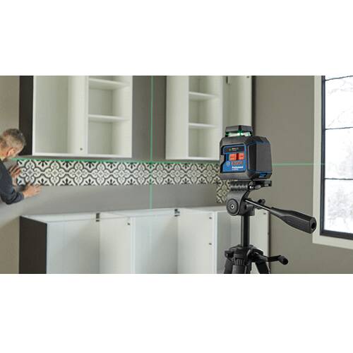 BOSCH GLL50-40G Green Beam Self-Leveling 360 Degree Cross-Line Laser