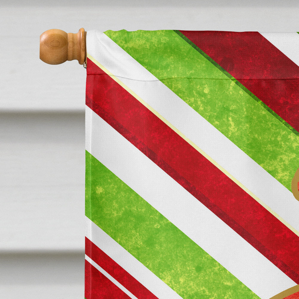 Christmas Oranment Holiday Initial Letter M House Flag 28x40 Porch Sleeve Pole Decorative Outside Yard Banner Artwork Wall Hanging, Polyester