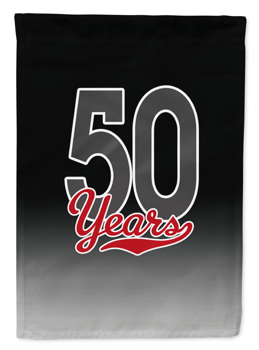 50 Years Garden Flag Mailbox Decorative Yard Banner Outside Patio Artwork for Flower Beds, Garden Size, Multicolor