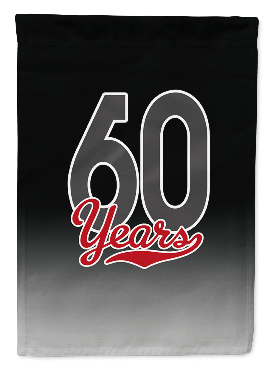60 Years Garden Flag Mailbox Decorative Yard Banner Outside Patio Artwork for Flower Beds, Garden Size, Multicolor