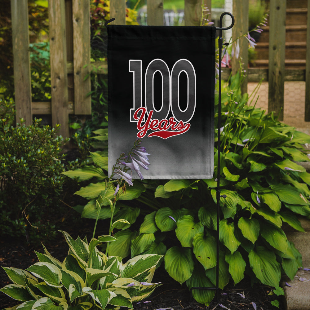 100 Years Garden Flag Mailbox Decorative Yard Banner Outside Patio Artwork for Flower Beds, Garden Size, Multicolor