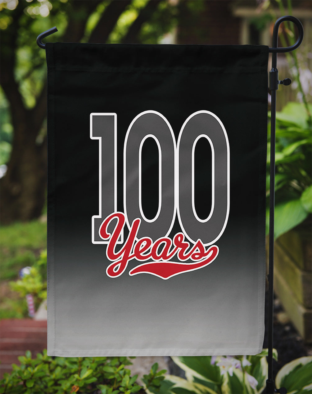 100 Years Garden Flag Mailbox Decorative Yard Banner Outside Patio Artwork for Flower Beds, Garden Size, Multicolor