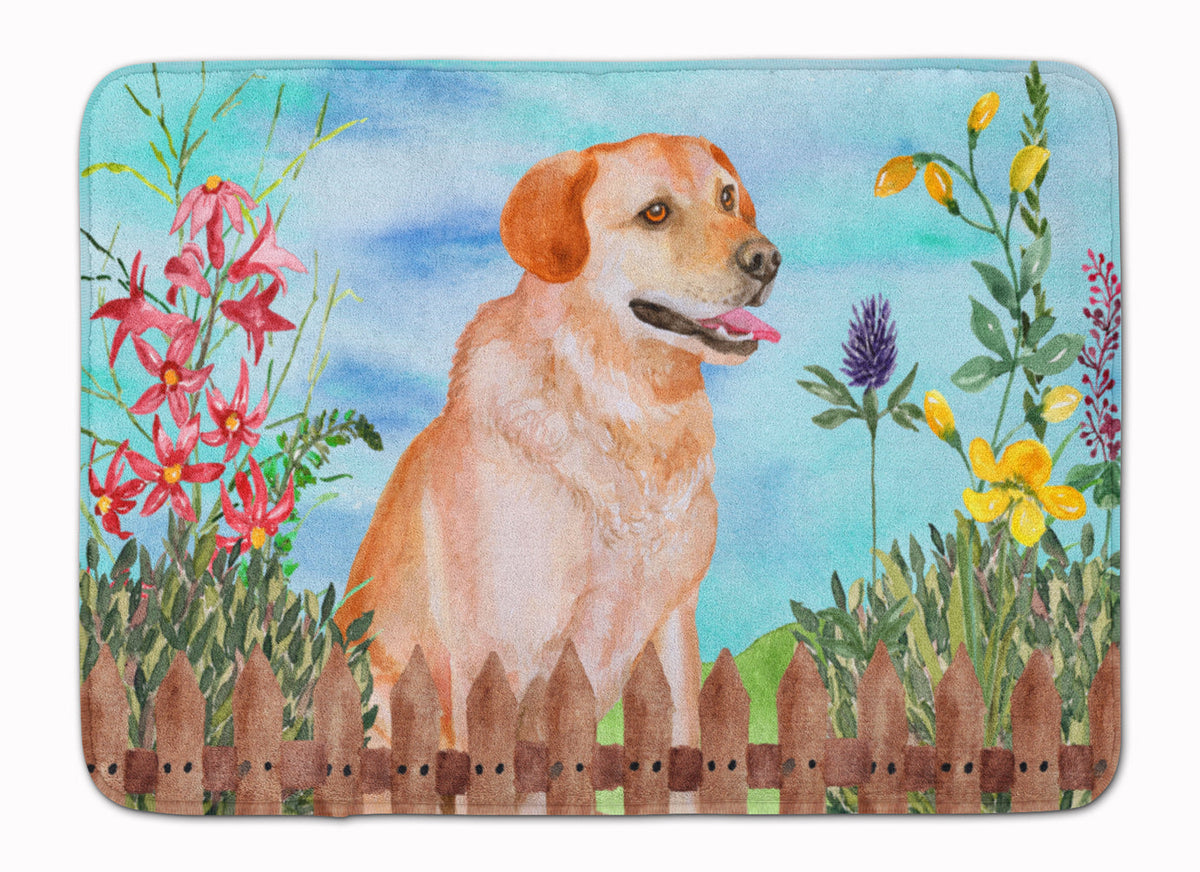 Labrador Retriever Spring Memory Foam Kitchen Mat Machine Washable Anti-Fatigue Cushion Comfort Bath or Kitchen Rug