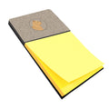 Norwich Terrier In the Kitchen Watercolor Sticky Note Holder Refillable Dispenser Desk Accessory 3x3 Pad Gift