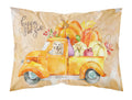 Fall Harvest Golden Retriever Standard Pillowcase Lightweight Super Soft Easy Care Decorative Artwork Pillowcase, Standard