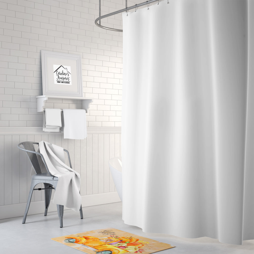 Fall Harvest Vizsla Memory Foam Kitchen Mat Machine Washable Anti-Fatigue Cushion Comfort Bath or Kitchen Rug