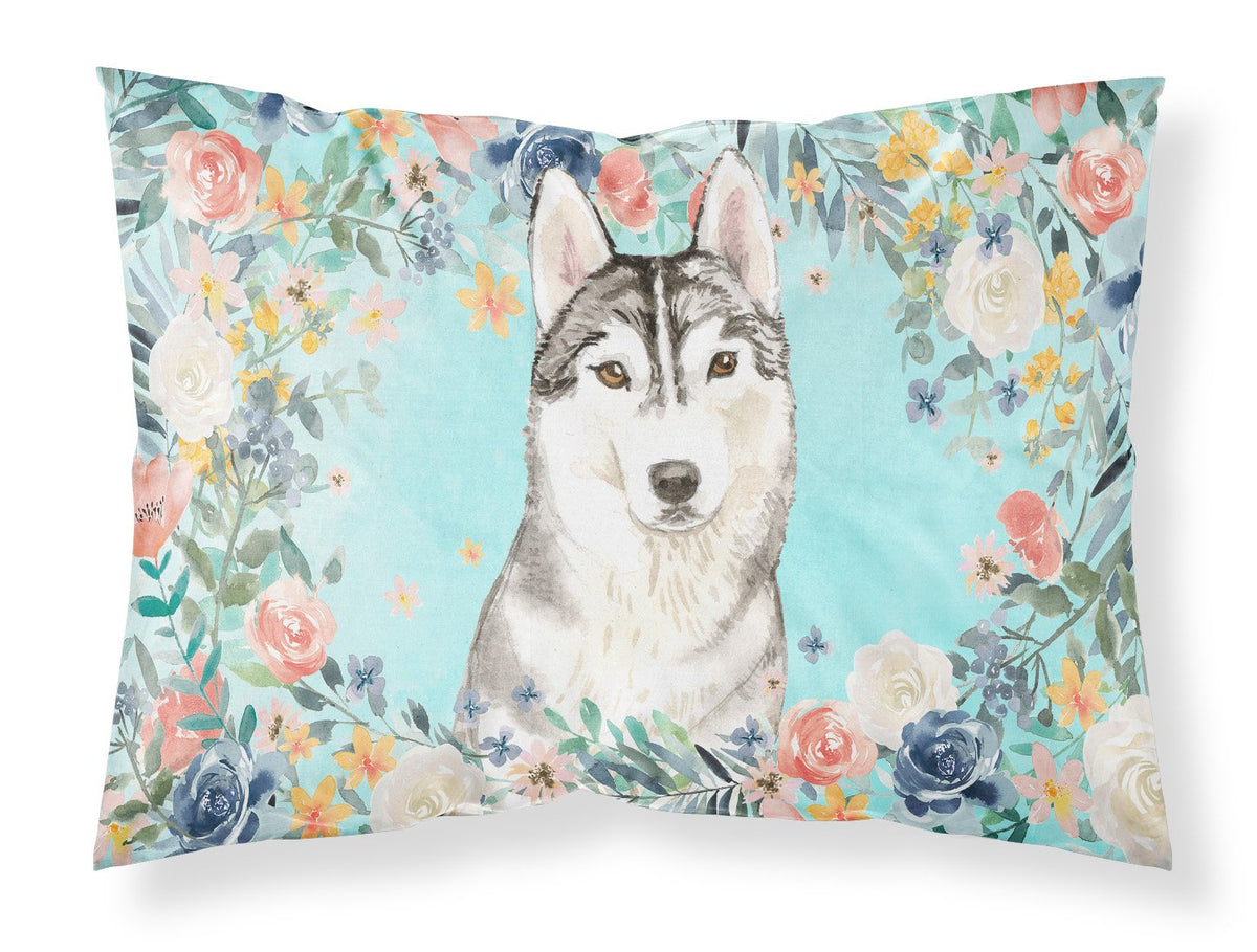 Siberian Husky Standard Pillowcase Lightweight Super Soft Easy Care Decorative Artwork Pillowcase, Standard