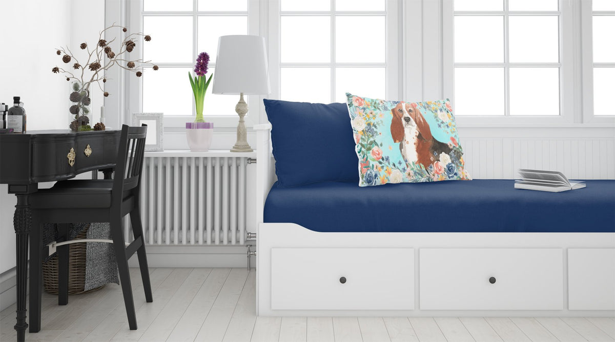 Basset Hound Standard Pillowcase Lightweight Super Soft Easy Care Decorative Artwork Pillowcase, Standard