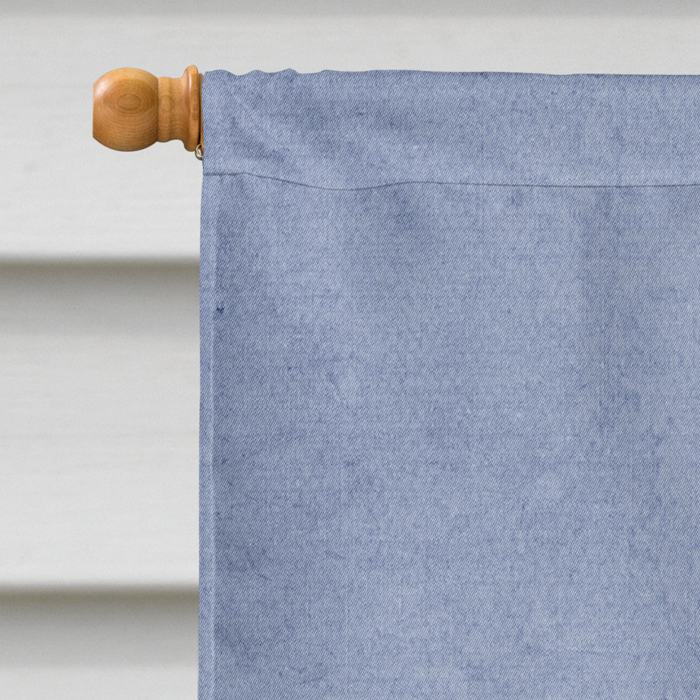 Toy Fox Terrier Welcome House Flag 28x40 Porch Sleeve Pole Decorative Outside Yard Banner Artwork Wall Hanging, Polyester