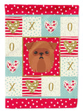 Brussels Griffon Love House Flag 28x40 Porch Sleeve Pole Decorative Outside Yard Banner Artwork Wall Hanging, Polyester