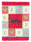 Russian or European Mink Love House Flag 28x40 Porch Sleeve Pole Decorative Outside Yard Banner Artwork Wall Hanging, Polyester