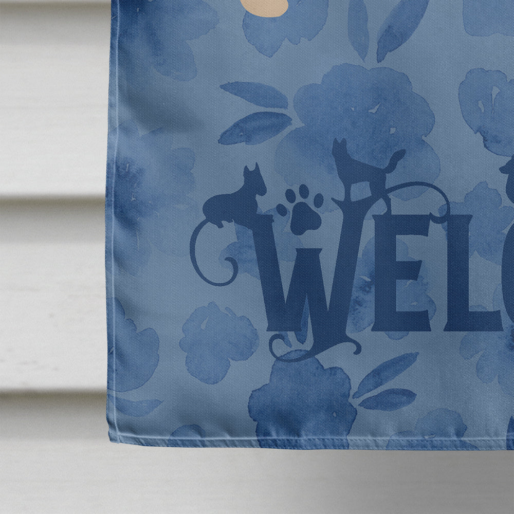 Chihuahua #2 Welcome House Flag 28x40 Porch Sleeve Pole Decorative Outside Yard Banner Artwork Wall Hanging, Polyester