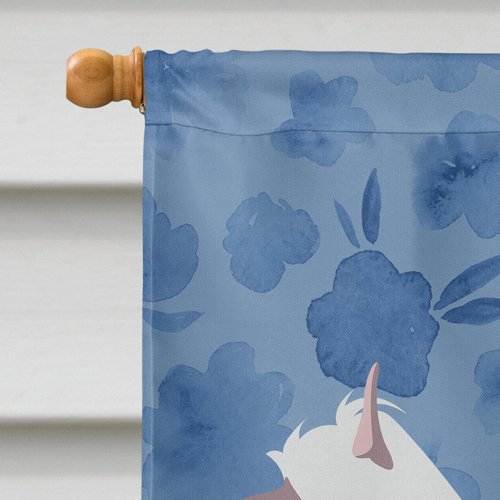 Chinese Crested Welcome House Flag 28x40 Porch Sleeve Pole Decorative Outside Yard Banner Artwork Wall Hanging, Polyester