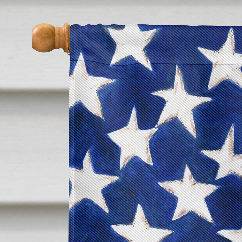 Saarloos Wolfdog Dog American Flag House Flag 28x40 Porch Sleeve Pole Decorative Outside Yard Banner Artwork Wall Hanging, Polyester
