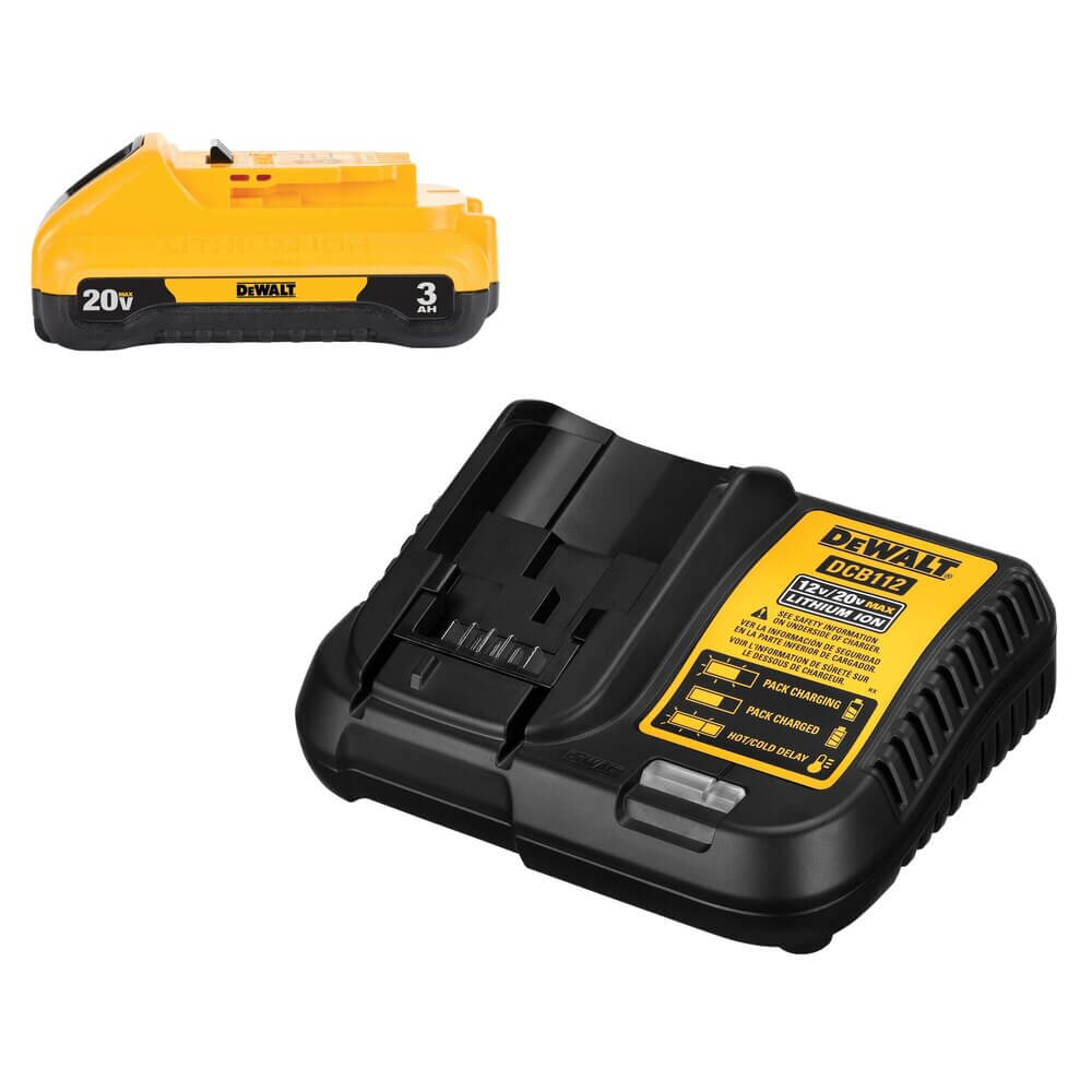DEWALT DCB230C 20V MAX* Battery Pack with Charger, 3-Ah
