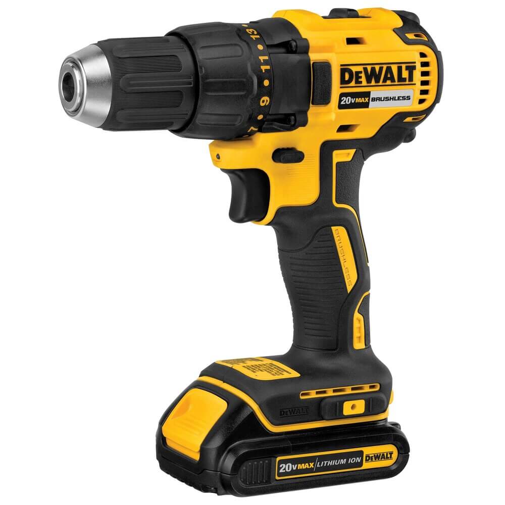 DEWALT DCD777C2 20V MAX* Compact Brushless Drill/Driver Kit With 2 Batteries
