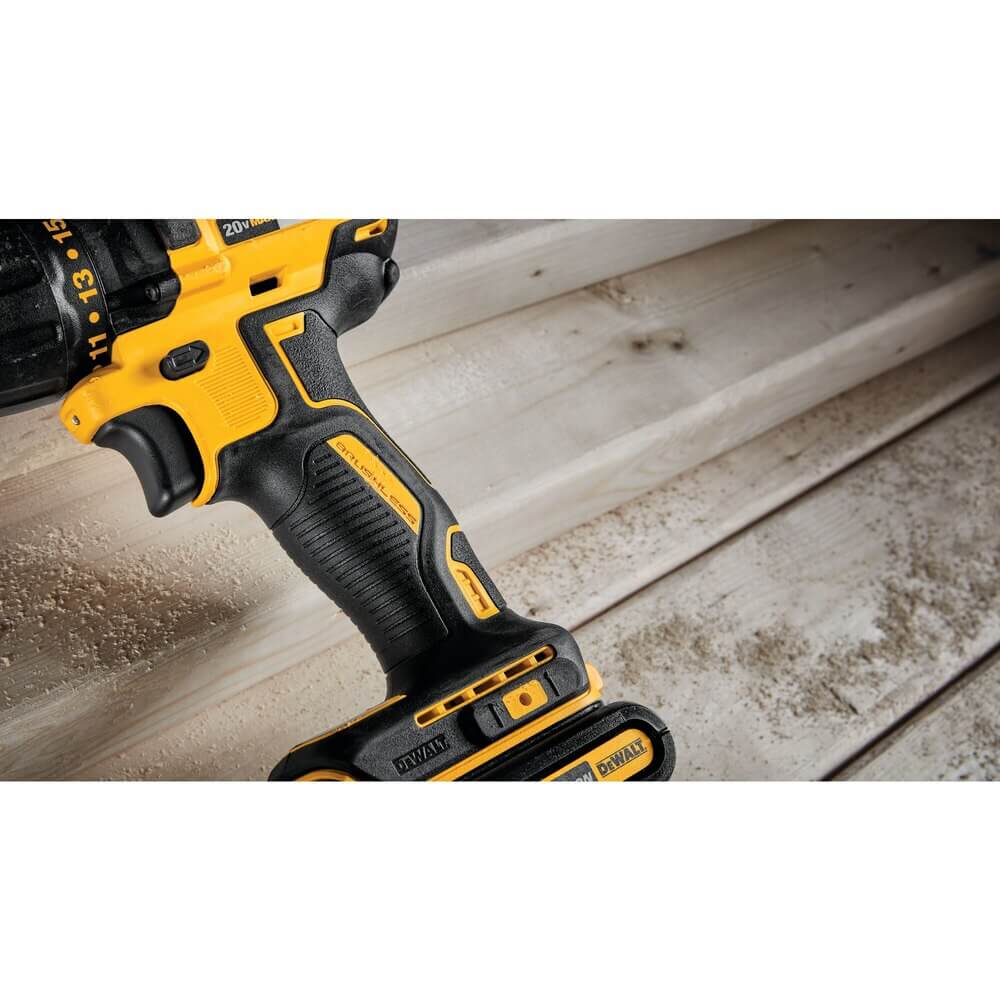 DEWALT DCD777C2 20V MAX* Compact Brushless Drill/Driver Kit With 2 Batteries