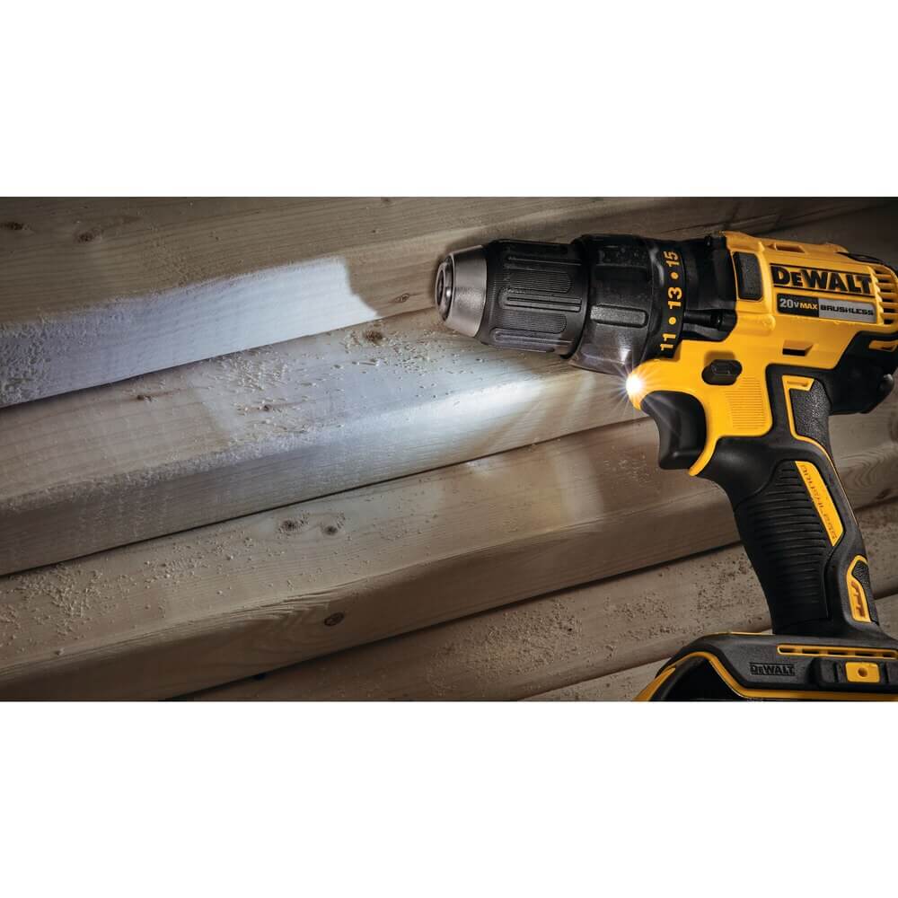 DEWALT DCD777C2 20V MAX* Compact Brushless Drill/Driver Kit With 2 Batteries