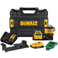 DEWALT DCLE34030G 20V MAX* 3 x 360 Green Laser