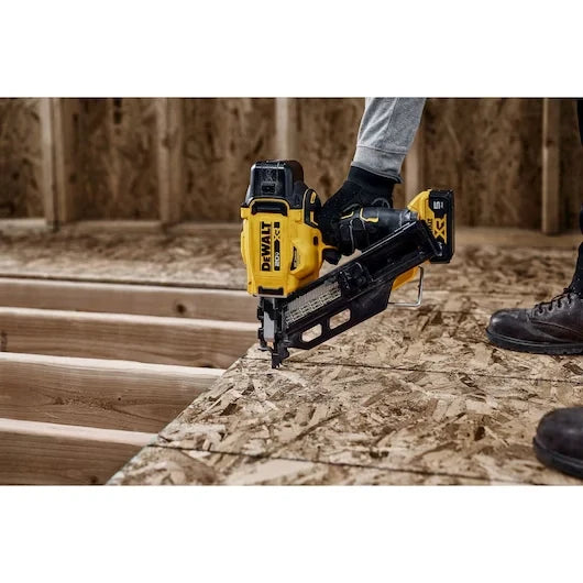 DEWALT DCN930B 20V MAX* Brushless Cordless 30° Paper Tape Framing Nailer (Bare Tool)
