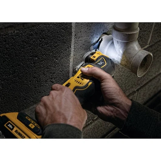 DEWALT DCS356D1 20V MAX* XR® Brushless Cordless 3-Speed Oscillating Multi-Tool Kit (2.0 Ah Battery)