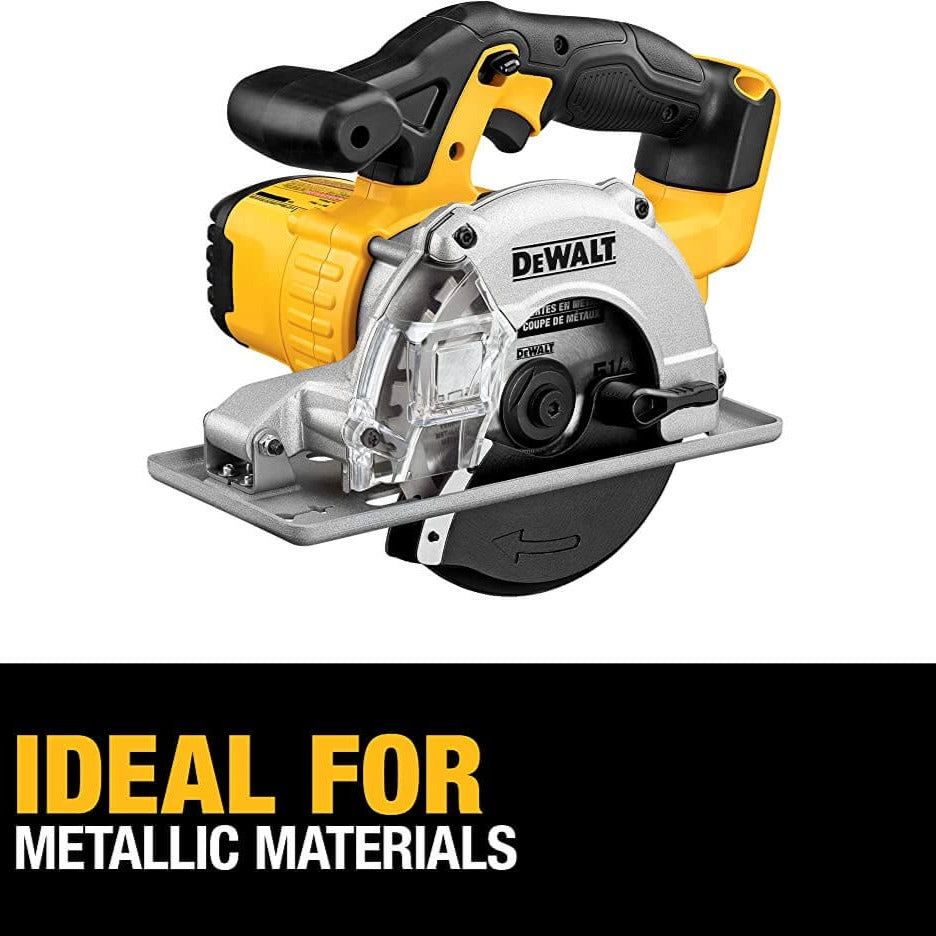 DEWALT DCS373B 20V MAX* Lithium Ion Metal Cutting Circular Saw 5-1/2" (Tool Only)